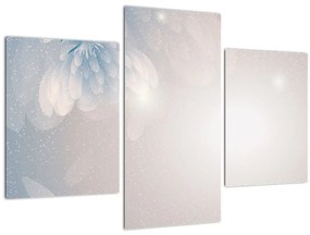Tablou - Flori înzăpezite (90x60 cm)