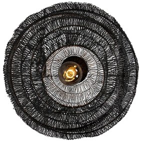 Plafoniera orientala neagra 45 cm - Vadi