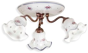 Plafoniera clasica realizata manual din ceramica CHIETI