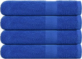 vidaXL Prosoape de saună, FROGN, 4 buc., albastru, 80x200 cm, 360 g/m²