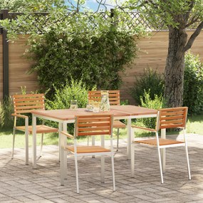 vidaXL Set de masă pentru grădină 5 pcs