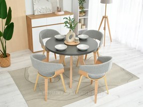 Scaun Renzo (gri + stejar). Promo -27%. 1111262