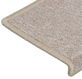 Covorase de scara, 5 buc., gri taupe, 65x25 cm 5, Gri taupe, 65 x 25 cm