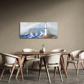 Tablou cu pictura farului (120x50 cm)