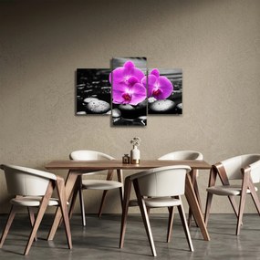 Tablou - Orhidee violet (90x60 cm)