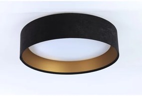 LED Plafonieră GALAXY 1xLED/24W/230V negru/auriu