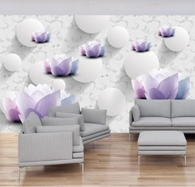 Fototapet - Flori 3D (147x102 cm)