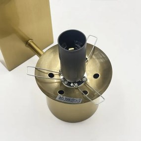 Aplică de perete SFERIO 1xE14/5W/230V alamă/bej fumuriu