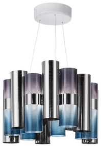 Lustra LED moderna design Art Deco realizata manual LA LOLLO M Gradiet