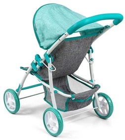 Milly Mally Natalie Prestige Cărucior sport pentrupăpuși, turcoaz