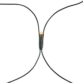 Perdea LED de Crăciun Nedis CLLC160 160xLED/7 funcții 5m IP44 alb cald