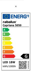 Plafoniera LED camera de zi, sufragerie, dormitor Capriana 5050 RX