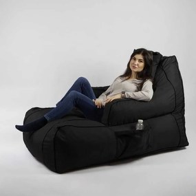 Fotoliu Player Pufrelax, Material Impermeabil - Negru