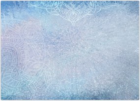 Tablou - Mandala in albastru (70x50 cm)