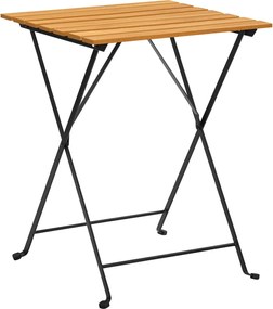 vidaXL Masă de bistro, 55 x 54 x 71 cm, lemn masiv de acacia