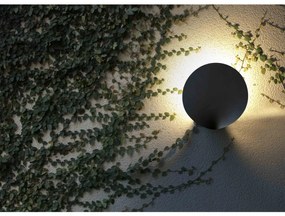 Aplica LED moderna de exterior ambientala IP65 LOTUS gri
