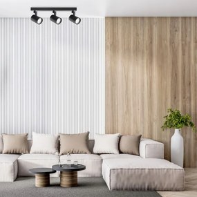 Spot LYNX 3xGU10/10W/230V negru