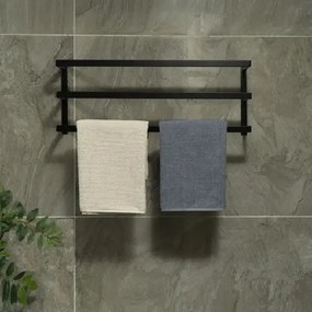 Suport prosop , din metal pentru baie, 60 cm