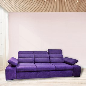 Canapea extensibila cu 3 locuri Junona Pink