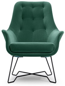 Fotoliu Eliah (verde inchis). 1098170