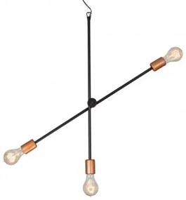 Suspensie vintage 3 becuri E27 STICKS NOWODVORSKI 6268