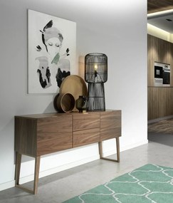 Comoda eleganta design modern Walnut AC-CP1702-E