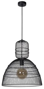 Lucide 78395/01/30 - lustră pe cablu GASSET 1xE27/60W/230V negru