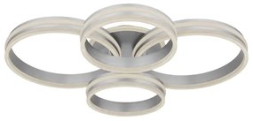 Plafonieră LED dimabilă Globo 67260-90 RUBIO LED/90W/230V 68x85 cm + telecomandă