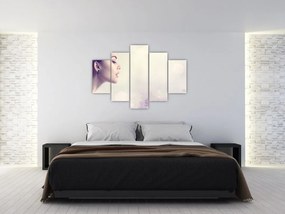 Tablou - Femeia cu lavandă (150x105 cm)