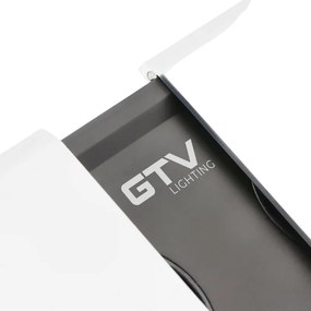 Priza incorporabila in blat Prestino GTV, 2 prize Schuko, USB A + C, HDMI, RJ45, aluminiu, 310 x 100 mm Aluminiu  plastic, Aluminiu, L:310 mm; l:100
