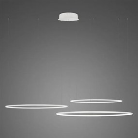 Altavola Design Ledowe Okręgi lampă suspendată alb LA075/CO3_80_in_3k_white
