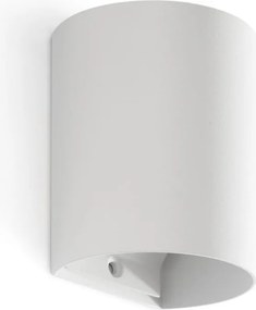 Aplica perete aluminiu alb, 1xGU10, SOLE round