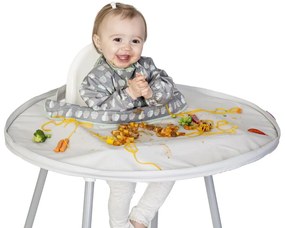 KIT HRANIRE - BAVETA SI TAVA (FRUCTE VESELE) - TIDY TOT (SKU104)
