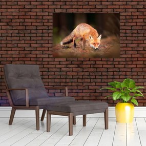 Tablou - Vulpe in pădure (90x60 cm)