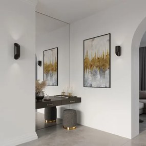 Aplică perete PENNE 30 1xG9/40W/230V negru