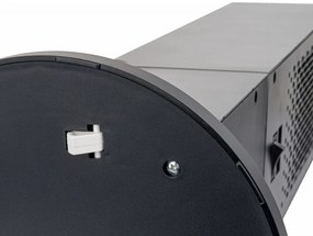 Șemineu electric cu coloană și radiator PM-GKL-3500DLK