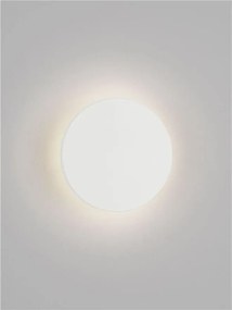 Aplica lumina ambientala pentru fatade IP65 ELLUX alb 13cm