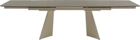 Masă ceramică Colle Beige, extensibilă 280 cm/90 cm
