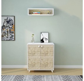 Mobilier Hol Tamudi (stejar + alb) . 1093917