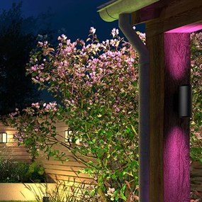 Philips 17463/30/P7 - LED RGB Lampă exterior Hue APPEAR 2xLED/8W/230V IP44