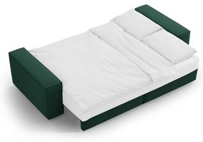 Canapea verde extensibilă 247 cm Jodie – Micadoni Home