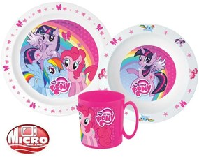 Micul meu ponei set de vase, set de plastic micro cu cană 350 ml