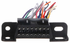 Sixtol Socket OBD-II cu 16 pini terminați cucabluri de conectare de 10 cm CABLU MECANIC 25