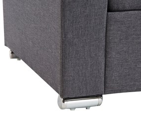 Homcom Fotoliu Modern cu Invelis in Tesatura Gri Inchis, 81x73x78cm