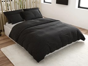 Lenjerie de pat bumbac Alterna neagra
