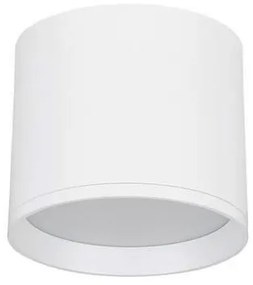 Spot aplicat, Plafoniera LED Ziaza alb, 10cm