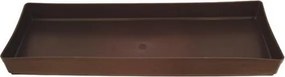 Tavă pentru ghiveci maro, 60 cm