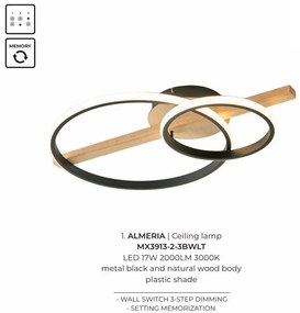 Plafoniera LED design modern Almeria