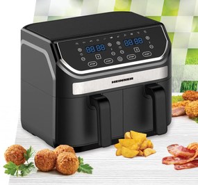 FRITEUZA DUBLA HEINNER HAF-KDB1700BK