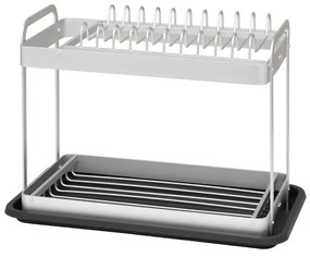 Scurgator vase Danyer, aluminiu, etajat, 42 x 23 x H 35 cm
